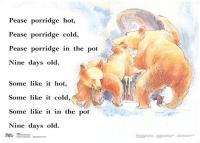 Bears with porridge.