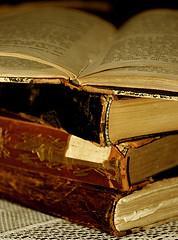 'Books of the past' by Lin Pernille