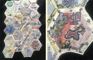 Broadgreen Intermediate cultural quilt.