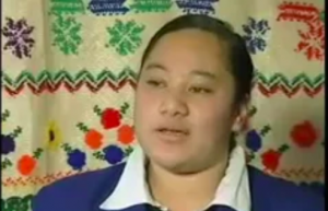 Student talking