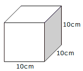 cube 10cm