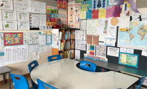 ESOL learning space.