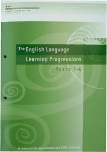 English Language Learning Progressions Yrs 1-4