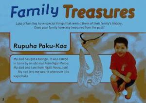 Family treasures learning task 3