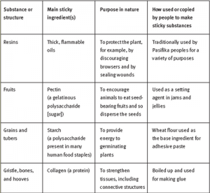 Intro activity table