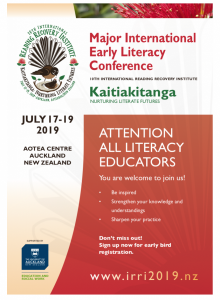 Major Literacy Conference flier