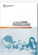 Literacy learning progressions cover