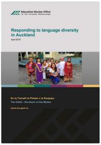Responding to language diversity in Auckland cover page