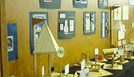 Student work display.