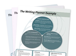 Writing planner.