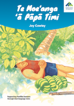 Pāpā Timi’s Sleep | Te Moe’anga ‘ā Pāpā Timi book cover.