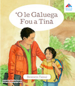 Mum's New Job book cover Gagana Sāmoa.
