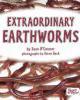 Extraordinary earthworms book cover.