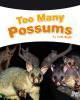 Too many possums book cover.